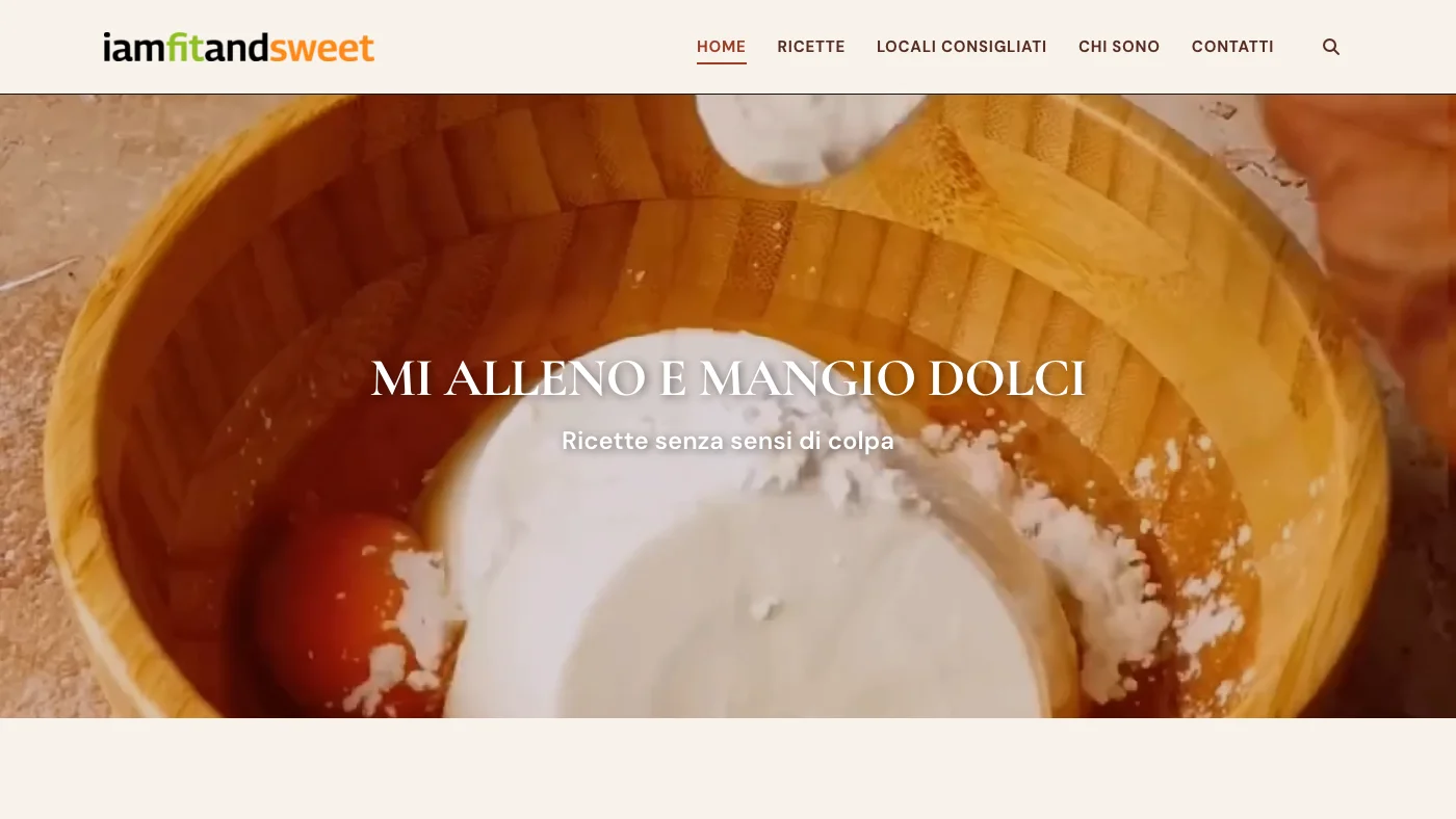 iamfitandsweet.com, anteprima