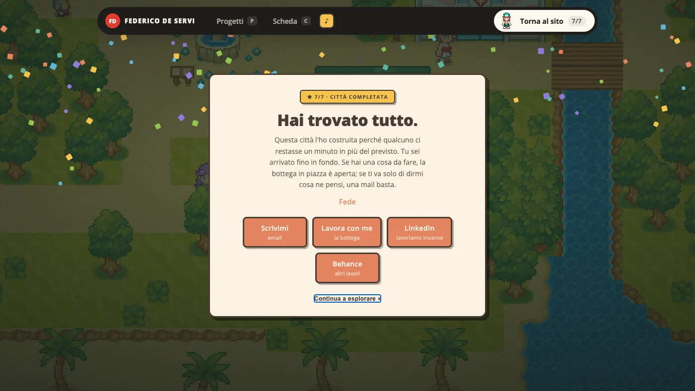 Sette medaglie su sette, e la porta per scrivermi